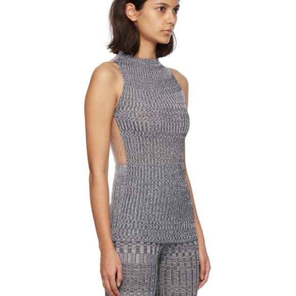 A. ROEGE HOVE Grey Nylon Turtleneck and Bottoms - Picture 4 of 11